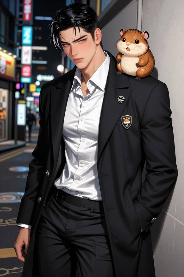 AI-generated image analyzed by PromptLens