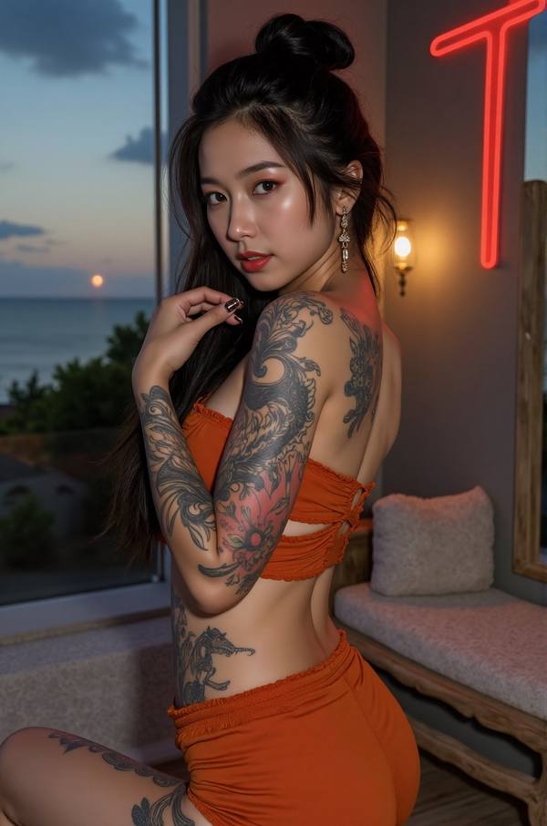 AI-generated image analyzed by PromptLens