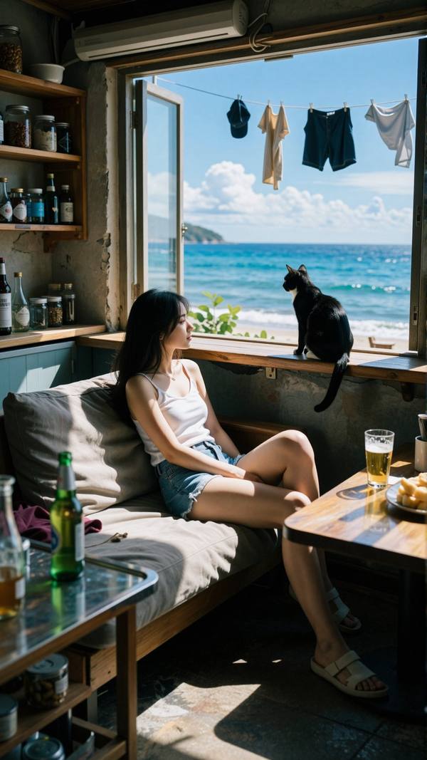 AI-generated image analyzed by PromptLens