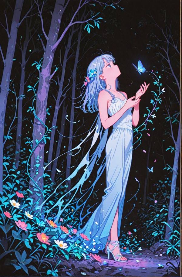 AI-generated image analyzed by PromptLens