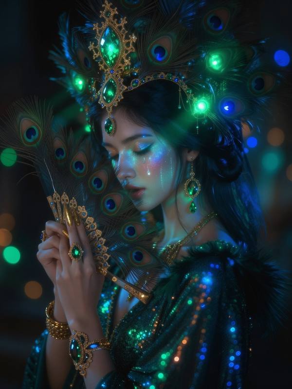 AI-generated image analyzed by PromptLens