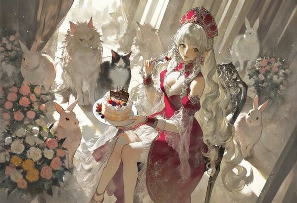 AI-generated image analyzed by PromptLens