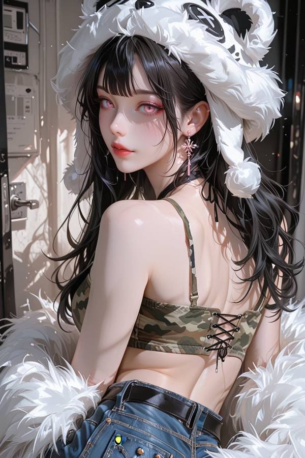 AI-generated image analyzed by PromptLens