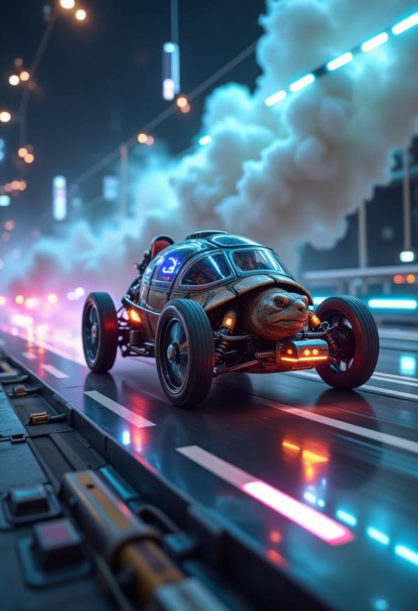 AI-generated image analyzed by PromptLens