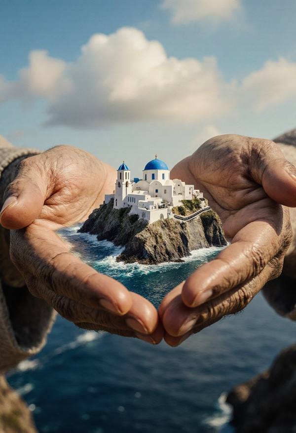 AI-generated image analyzed by PromptLens