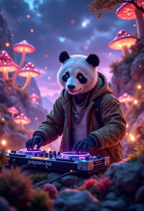 AI-generated image analyzed by PromptLens