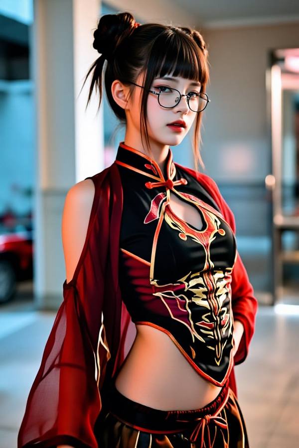 AI-generated image analyzed by PromptLens