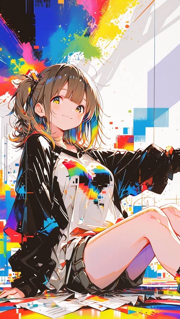 AI-generated image analyzed by PromptLens