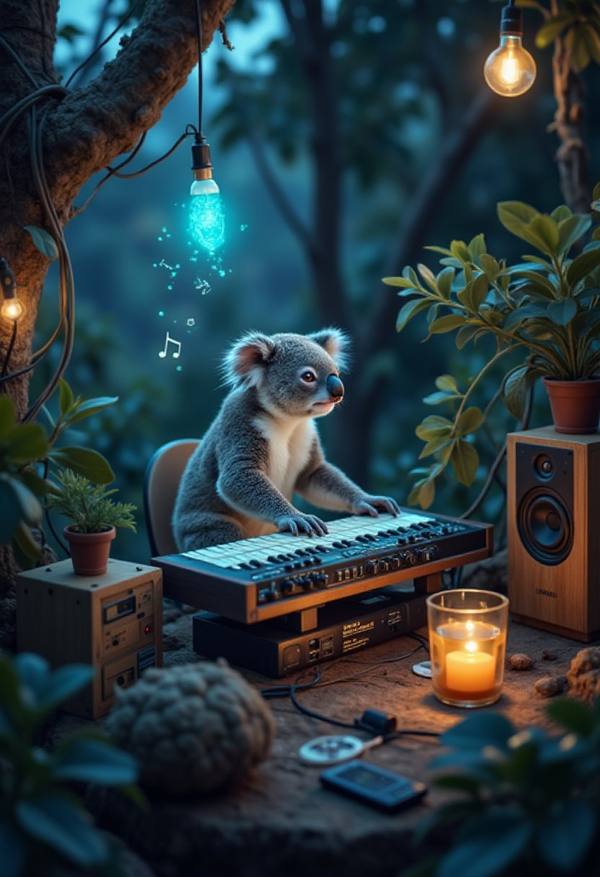 AI-generated image analyzed by PromptLens