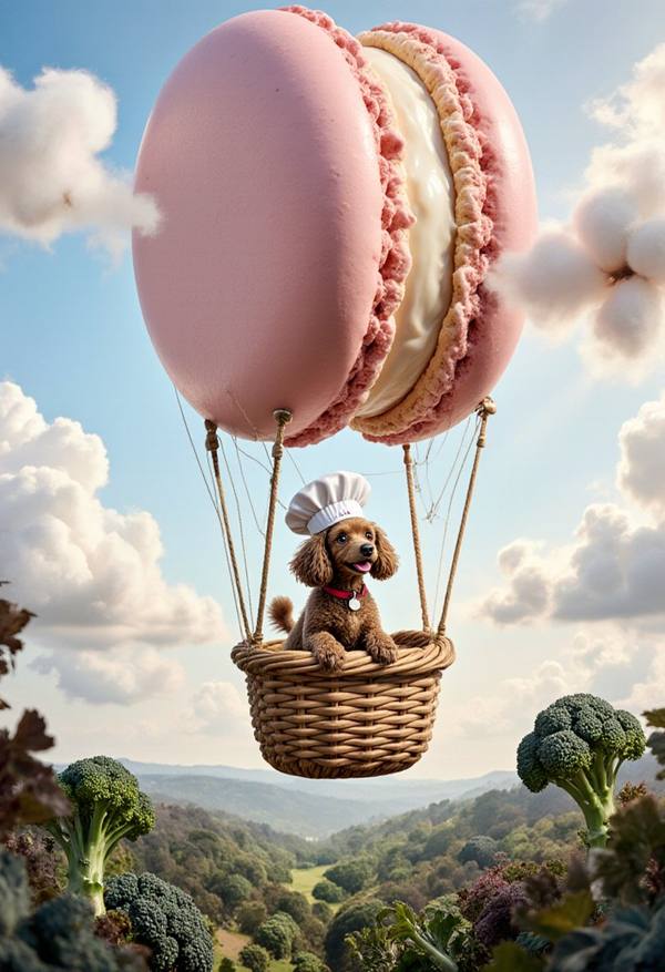 AI-generated image analyzed by PromptLens