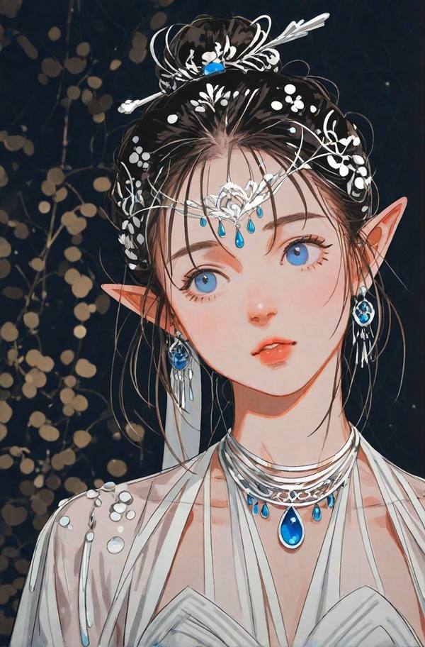 AI-generated image analyzed by PromptLens