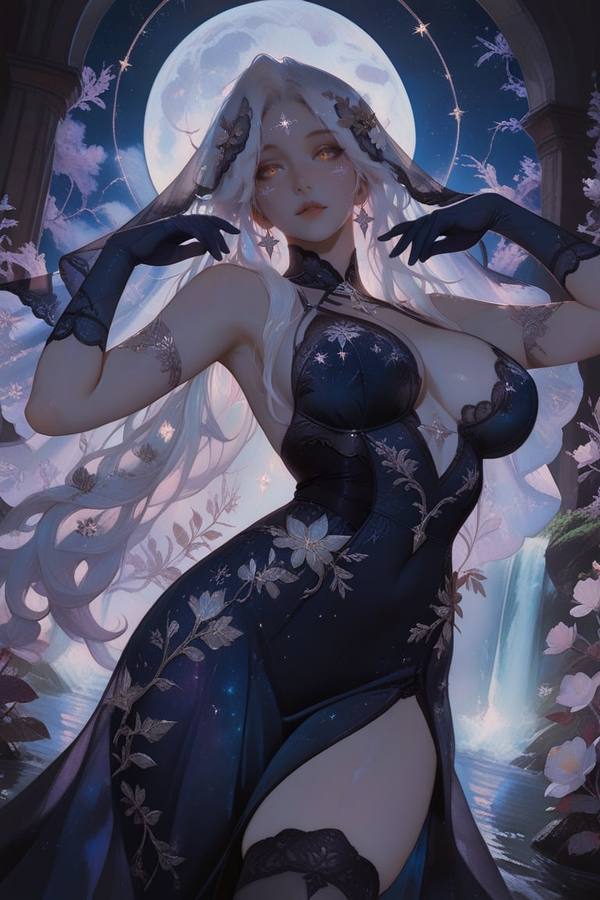 AI-generated image analyzed by PromptLens