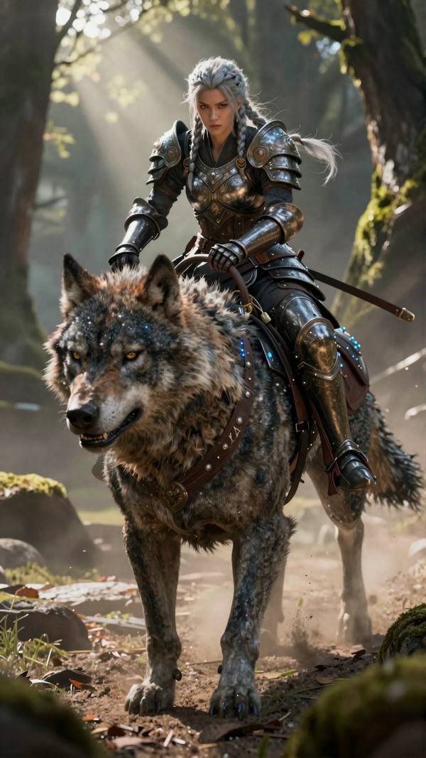 AI-generated image analyzed by PromptLens