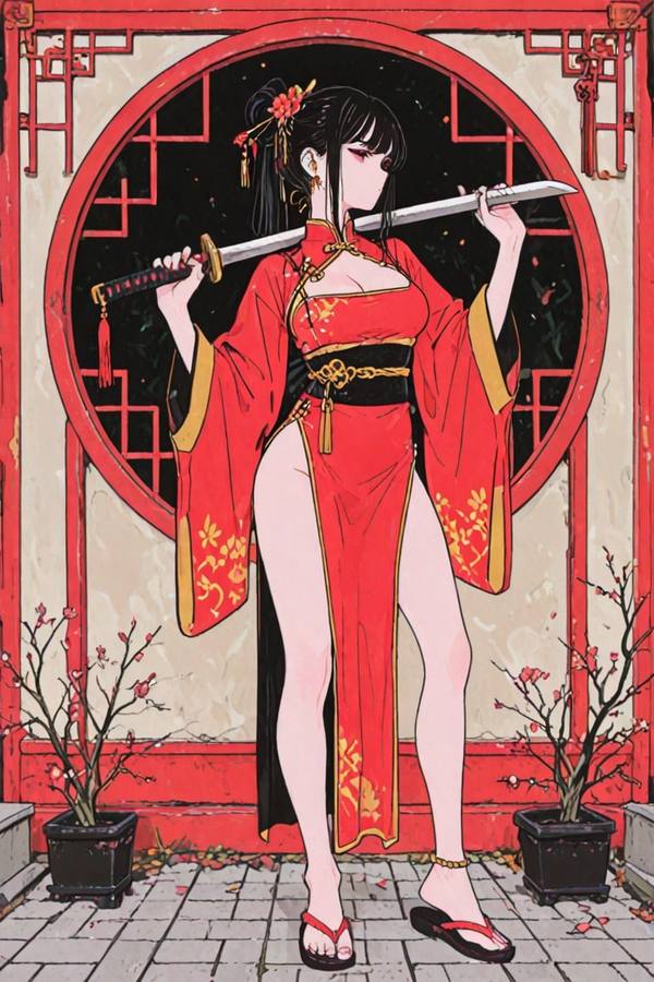 AI-generated image analyzed by PromptLens