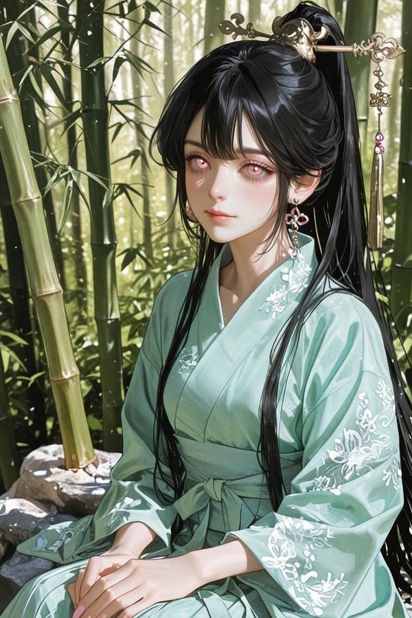 AI-generated image analyzed by PromptLens