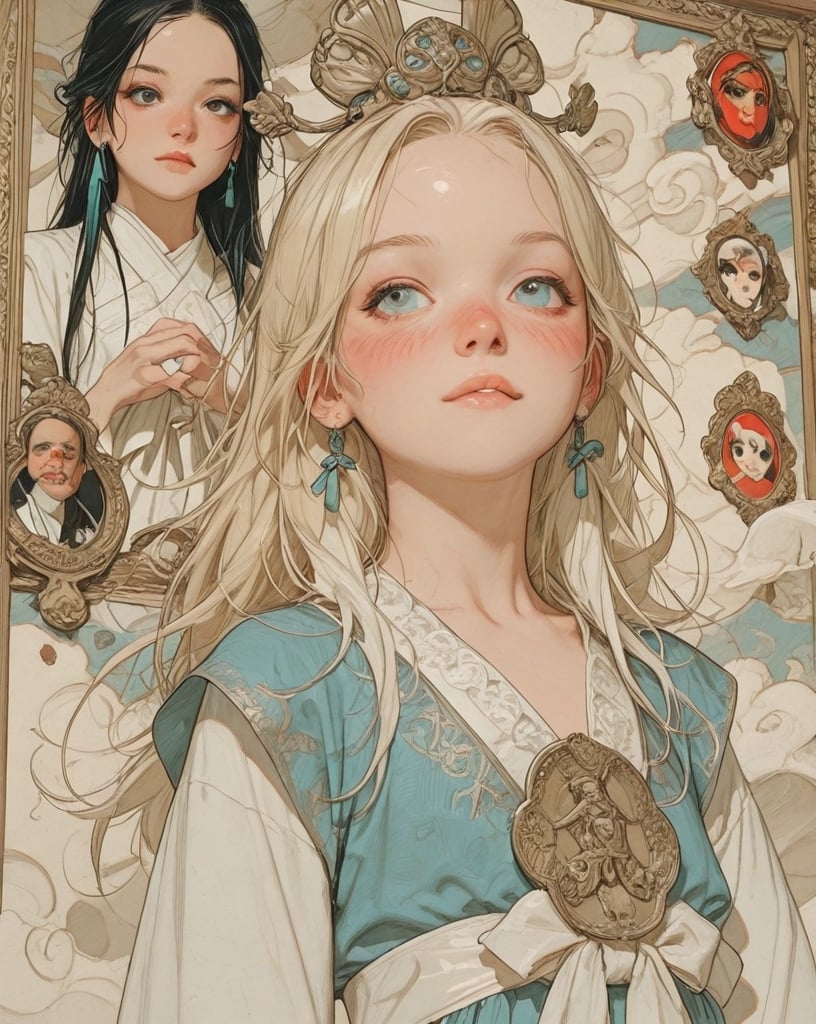 AI-generated image analyzed by PromptLens