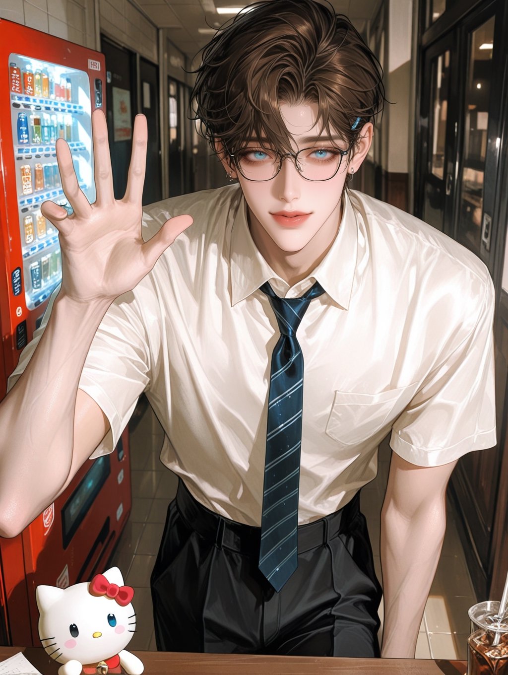 AI-generated image analyzed by PromptLens