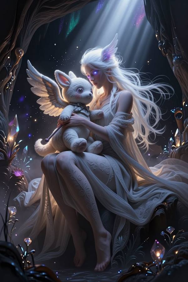 AI-generated image analyzed by PromptLens