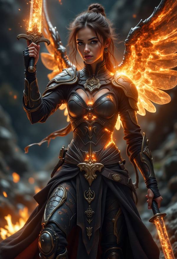 AI-generated image analyzed by PromptLens