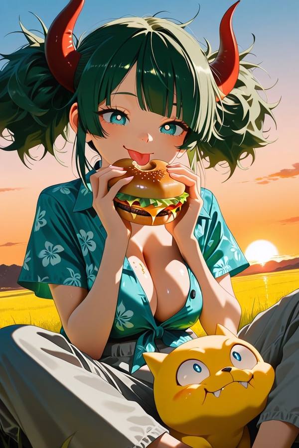 AI-generated image analyzed by PromptLens