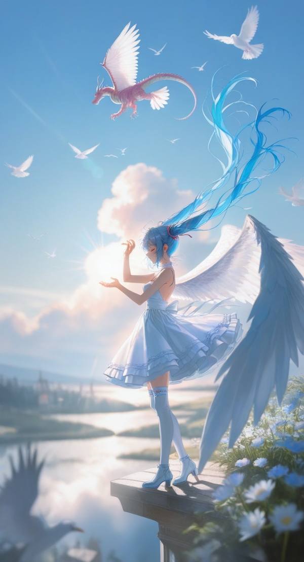 AI-generated image analyzed by PromptLens