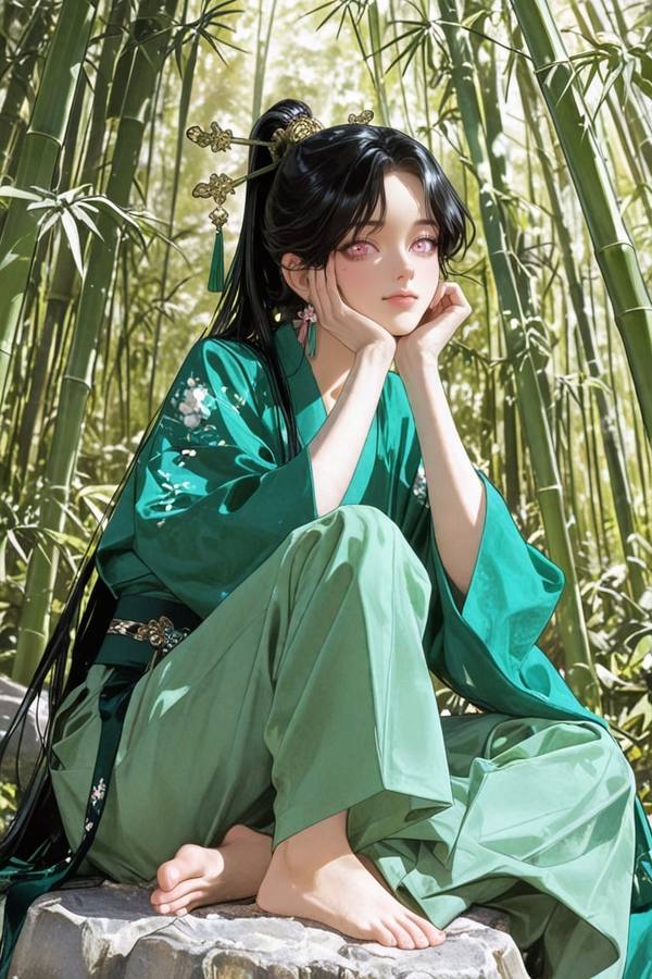 AI-generated image analyzed by PromptLens