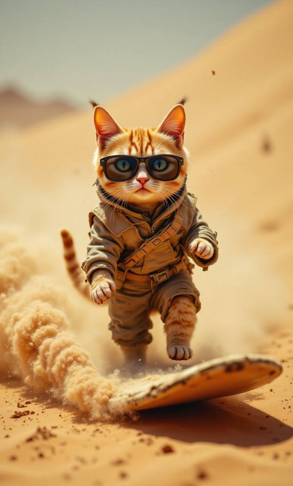 AI-generated image analyzed by PromptLens