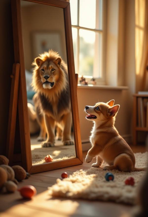 AI-generated image analyzed by PromptLens