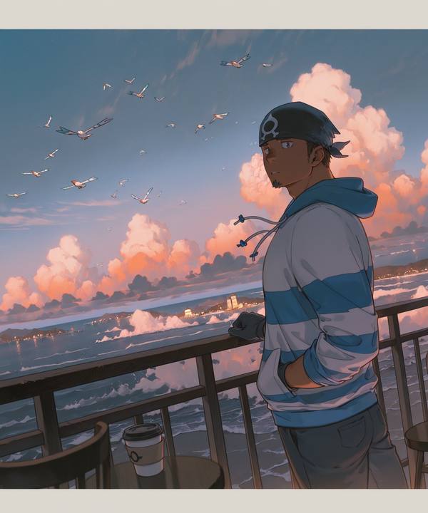 AI-generated image analyzed by PromptLens