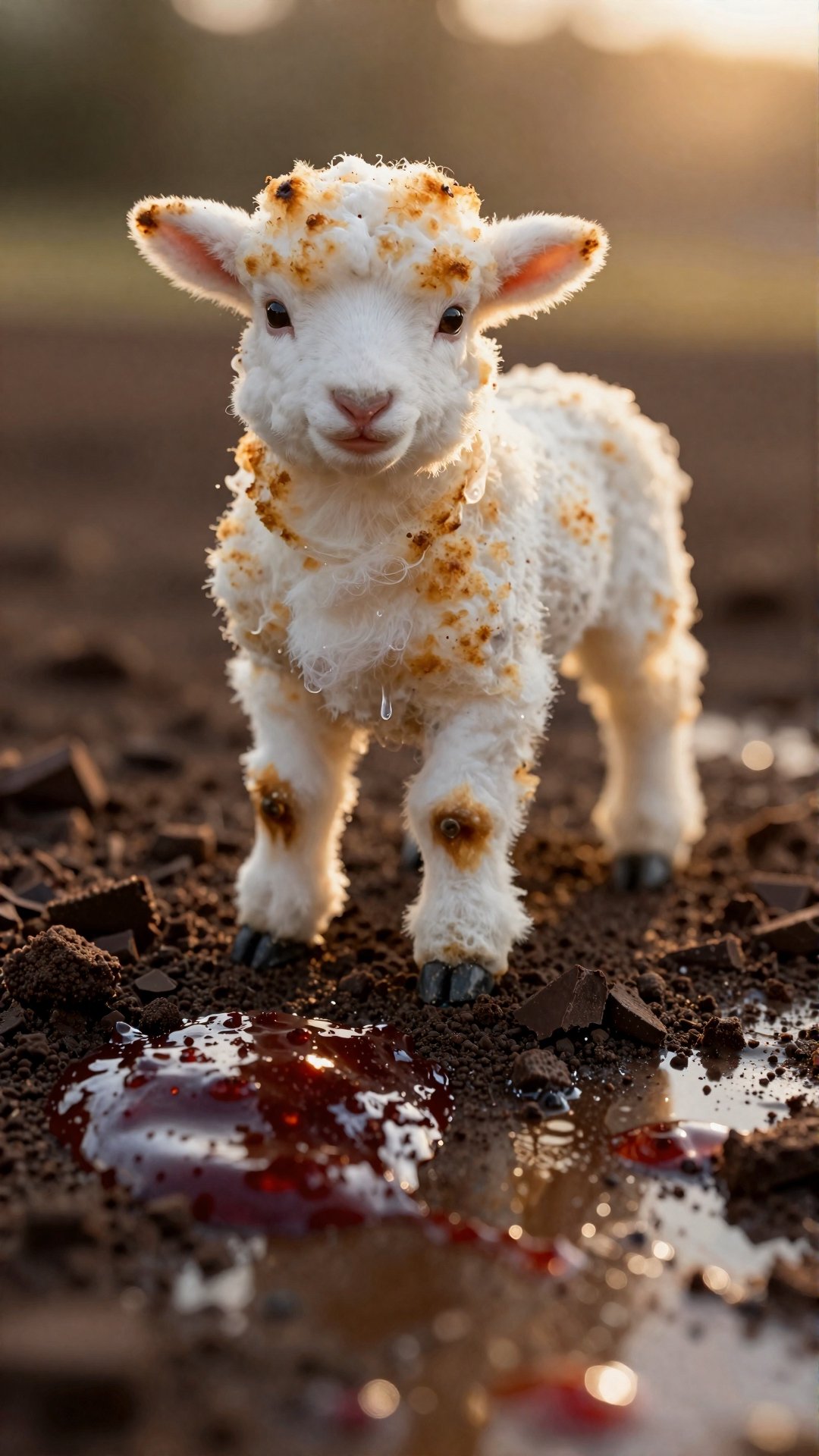 AI-generated image analyzed by PromptLens