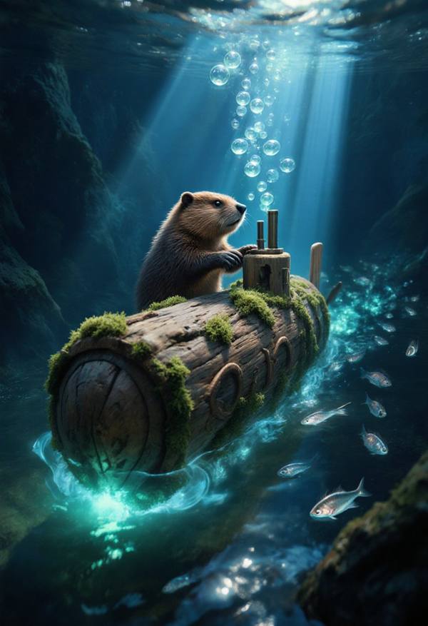 AI-generated image analyzed by PromptLens