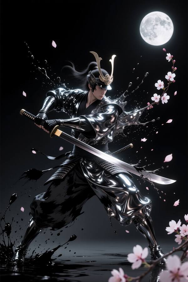 AI-generated image analyzed by PromptLens