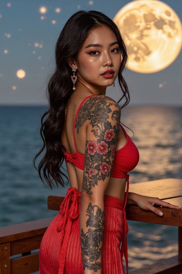 AI-generated image analyzed by PromptLens