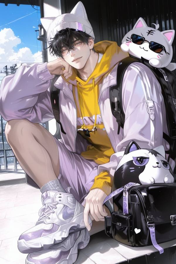 AI-generated image analyzed by PromptLens