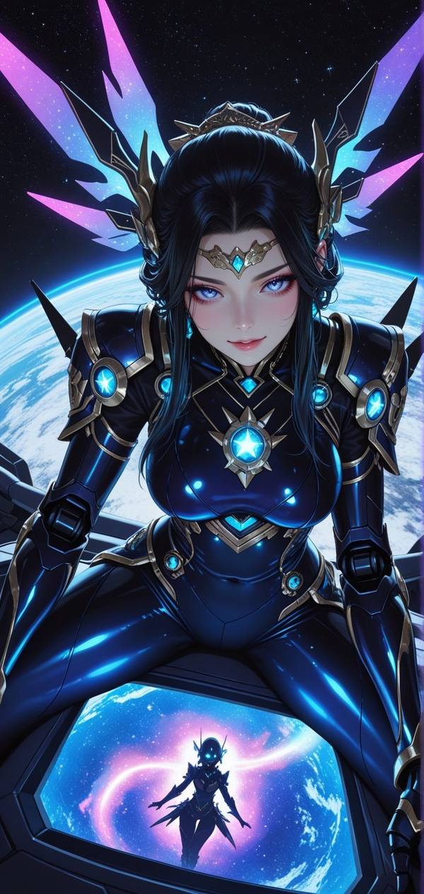 AI-generated image analyzed by PromptLens