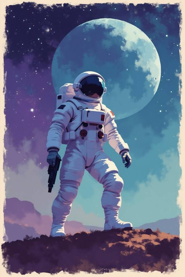 AI-generated image analyzed by PromptLens