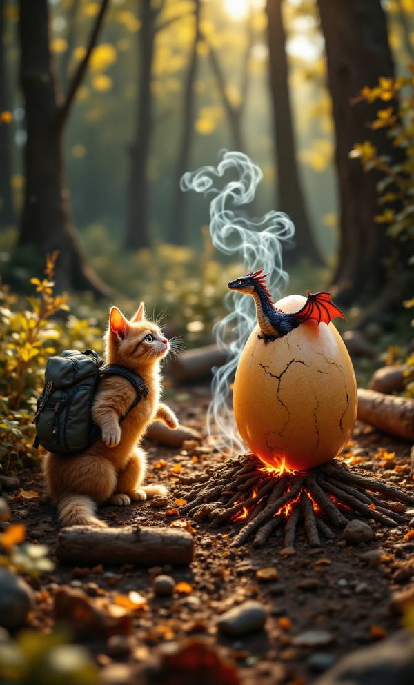 AI-generated image analyzed by PromptLens