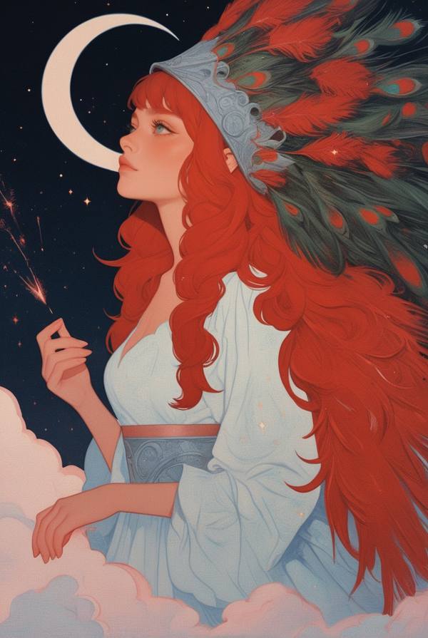 AI-generated image analyzed by PromptLens