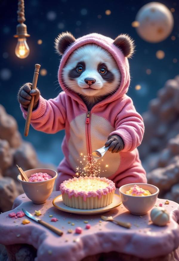 AI-generated image analyzed by PromptLens