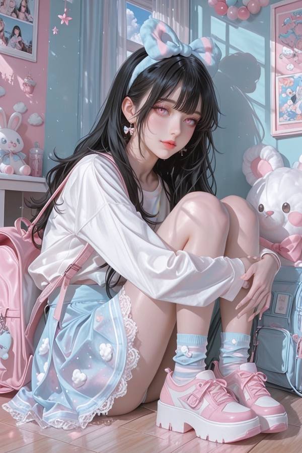 AI-generated image analyzed by PromptLens