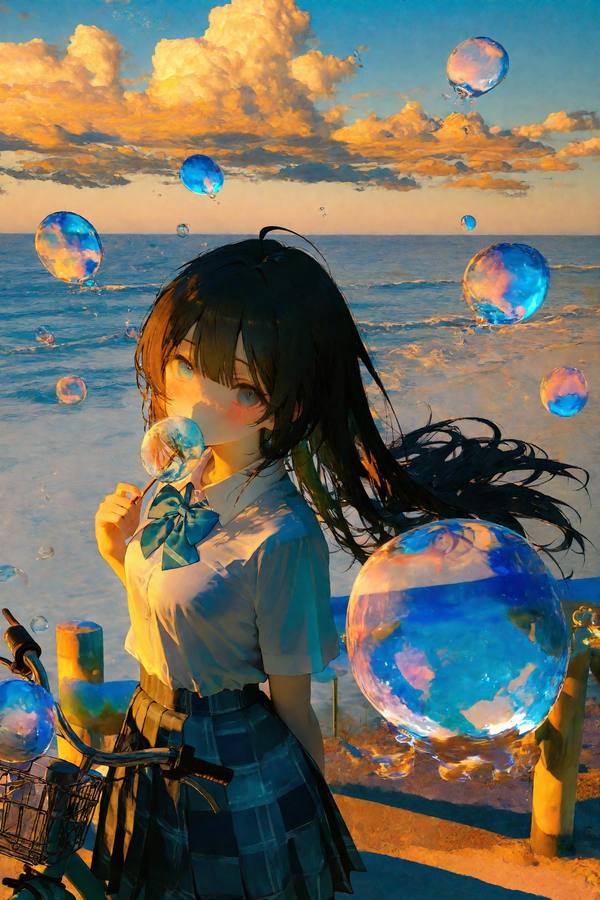 AI-generated image analyzed by PromptLens