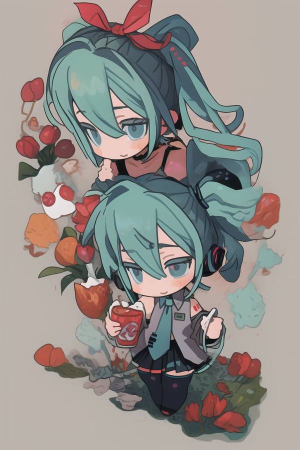 AI-generated image analyzed by PromptLens