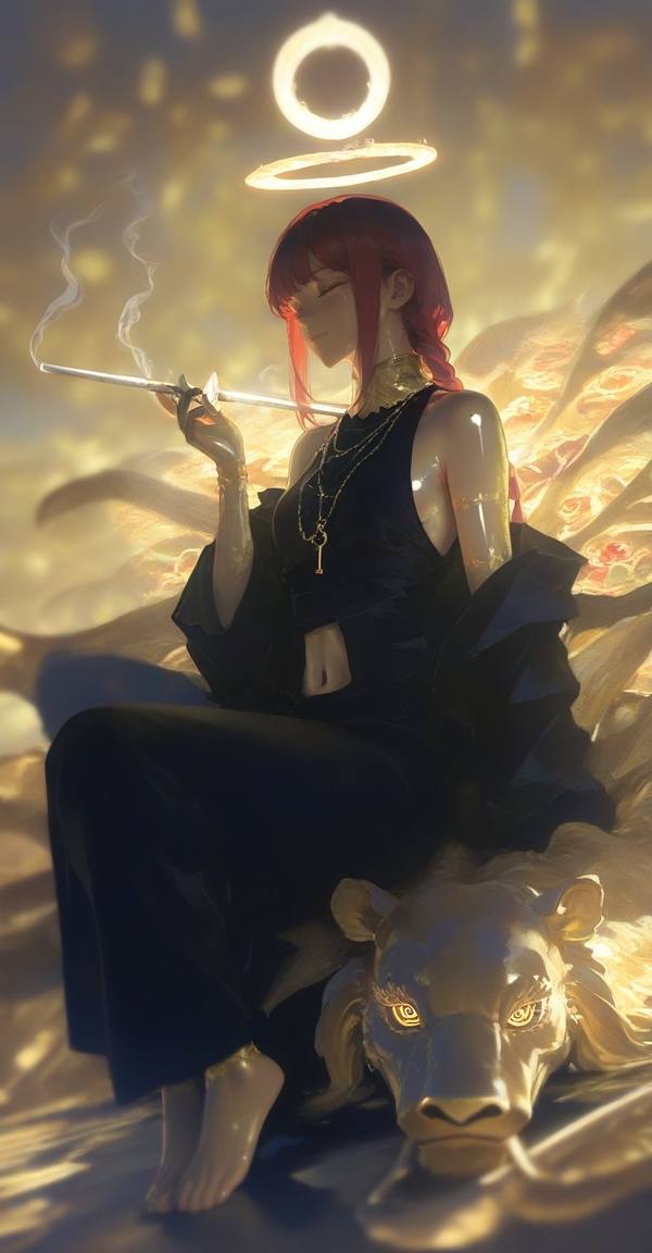 AI-generated image analyzed by PromptLens