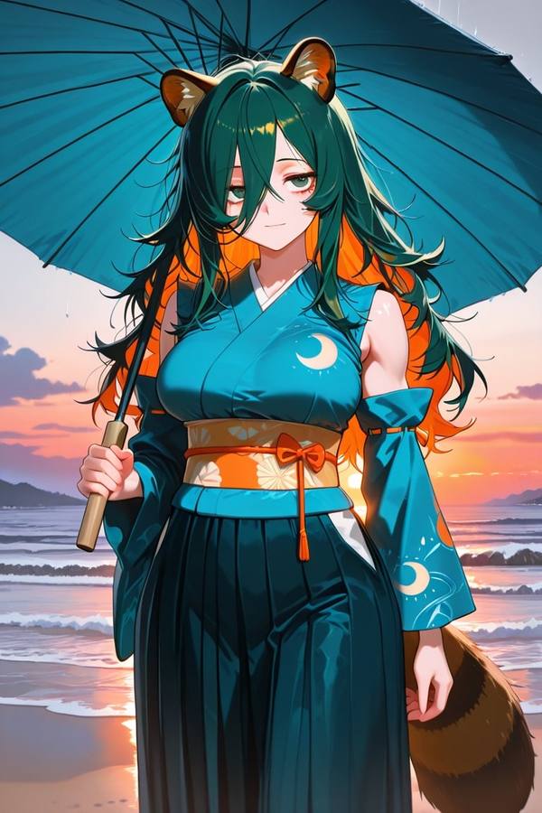 AI-generated image analyzed by PromptLens