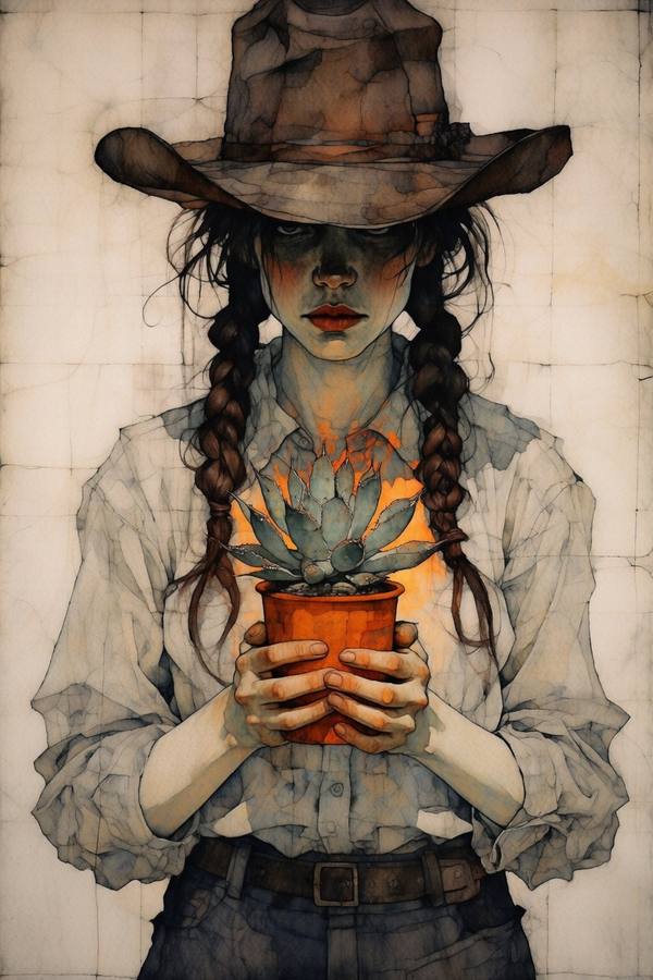 AI-generated image analyzed by PromptLens