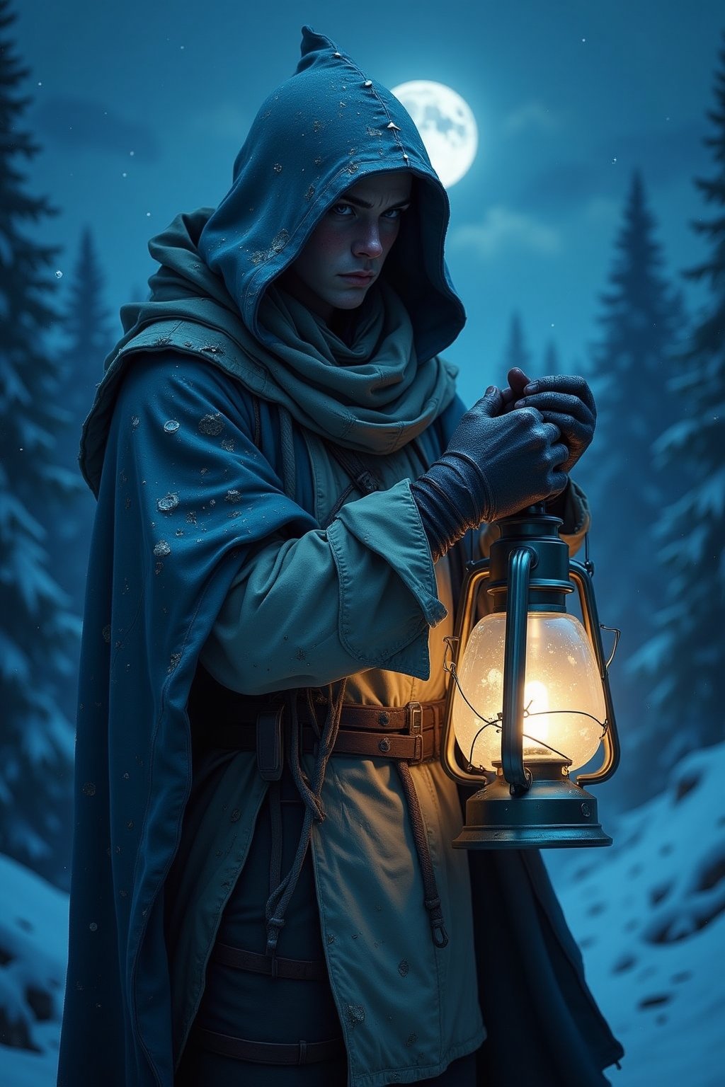 AI-generated image analyzed by PromptLens