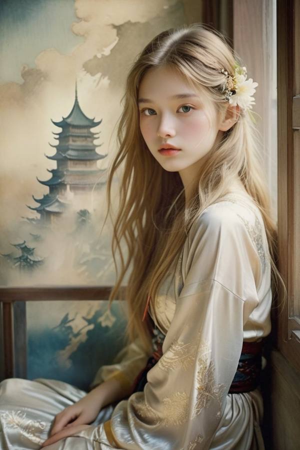 AI-generated image analyzed by PromptLens