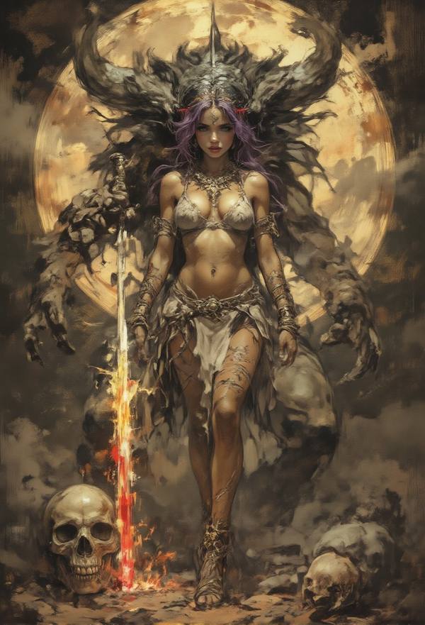 AI-generated image analyzed by PromptLens