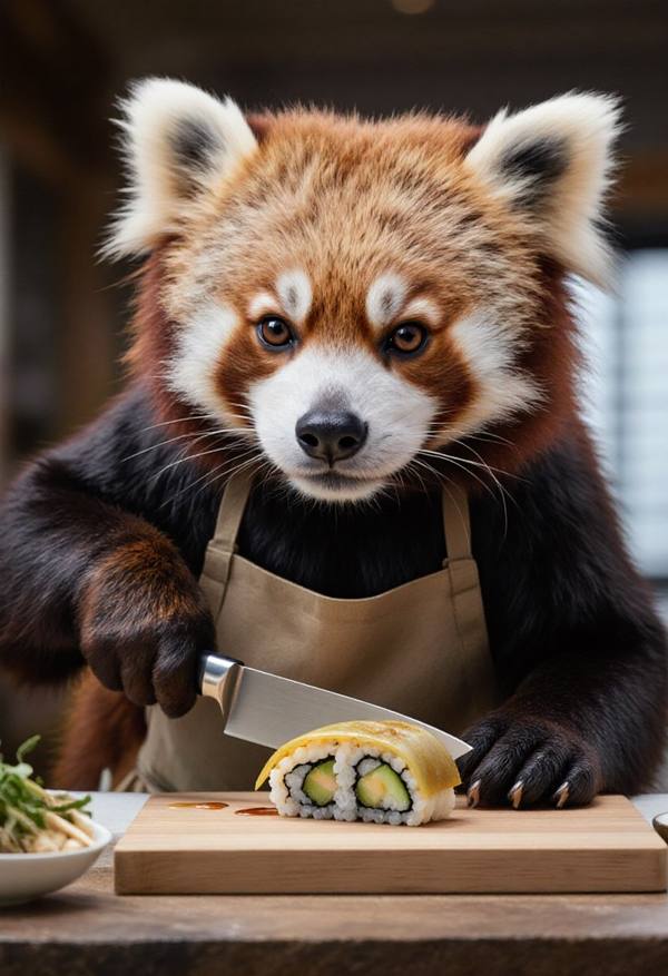 AI-generated image analyzed by PromptLens