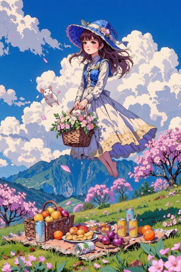 AI-generated image analyzed by PromptLens